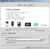 CheapestSoft DVD to iPod Converter screenshot